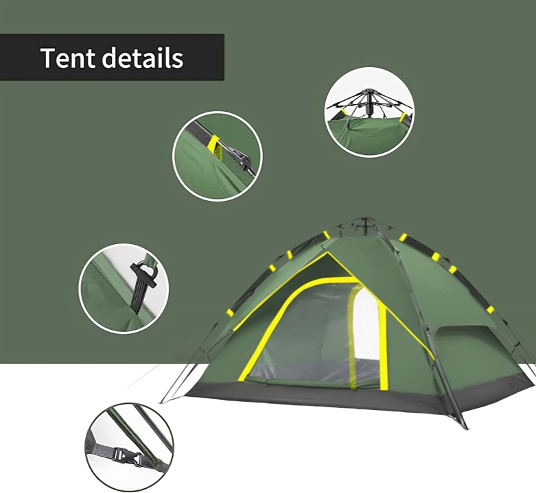 Campingwise | paraplu-tent| stevig, snel en waterdicht