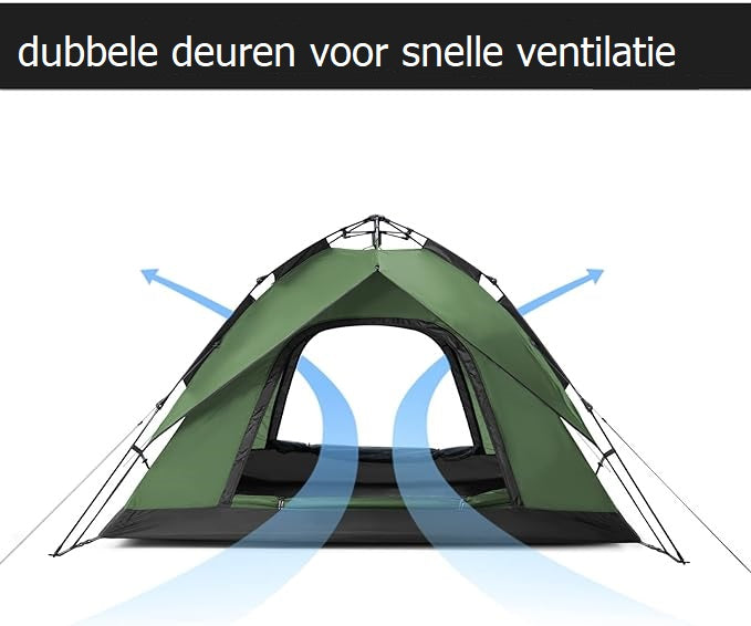 Campingwise | paraplu-tent| stevig, snel en waterdicht